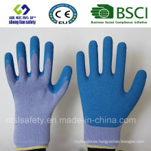 Latex Rubber Gloves, Sandy Finish Safety Work Gloves (SL-R502)